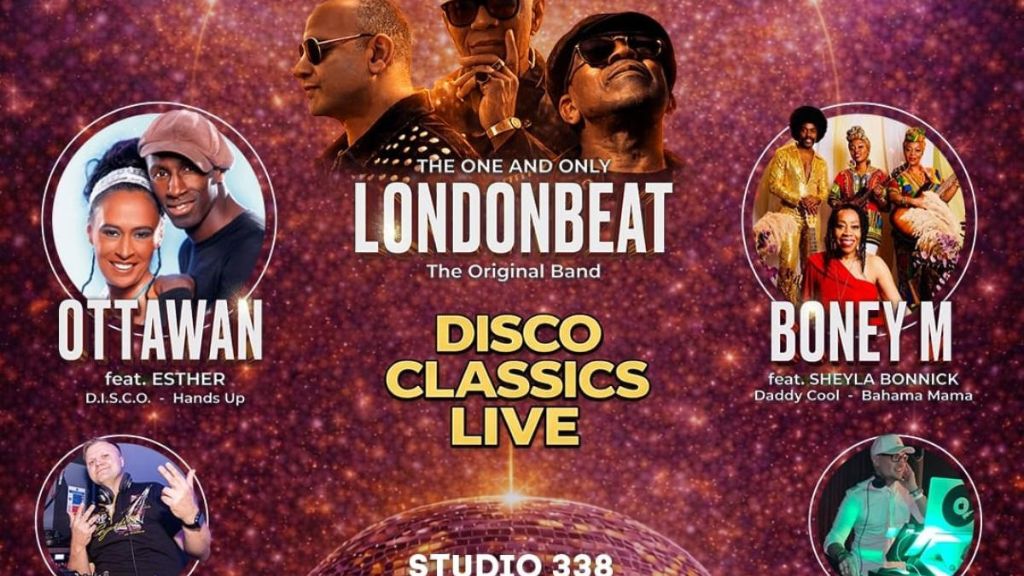 Live Concert of 80s–90s Legends: Londonbeat, Boney M and Ottawan